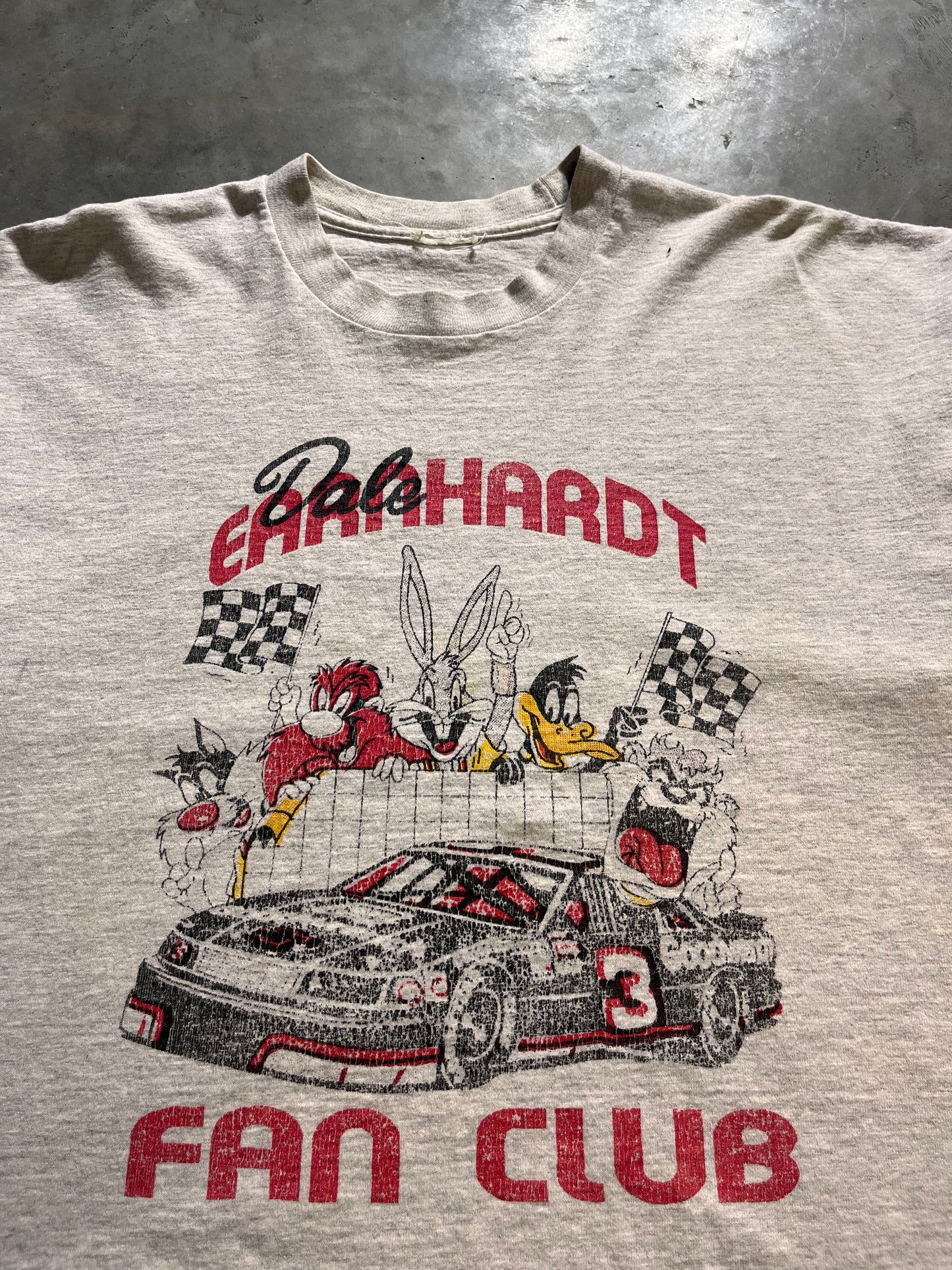 (XL)90’s Dale Earnhardt Club Looney Toons tee