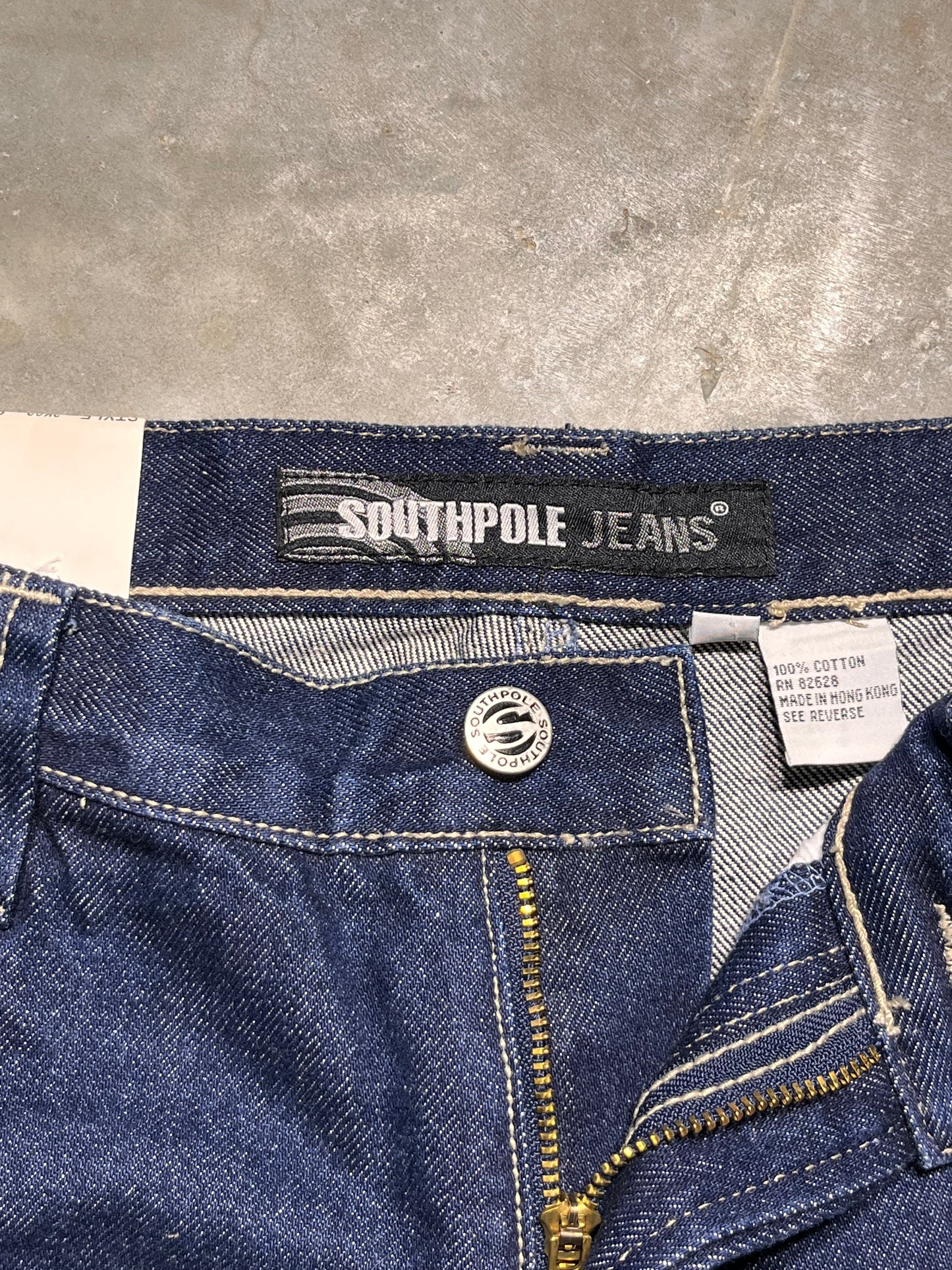 (38x32) Dead stock 90’s South Pole Gear Jeans