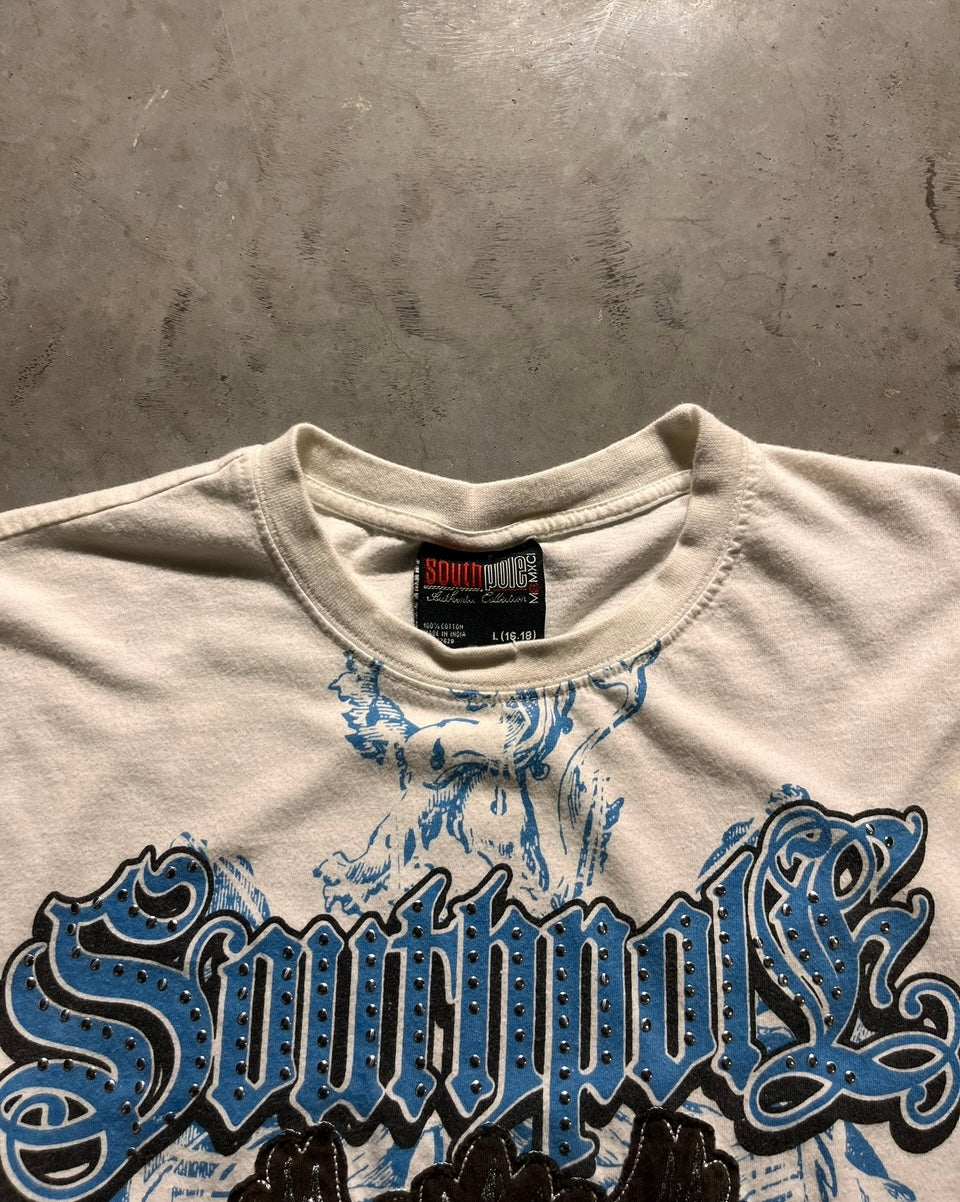 (Kids L) Y2K studded Southpole Tee