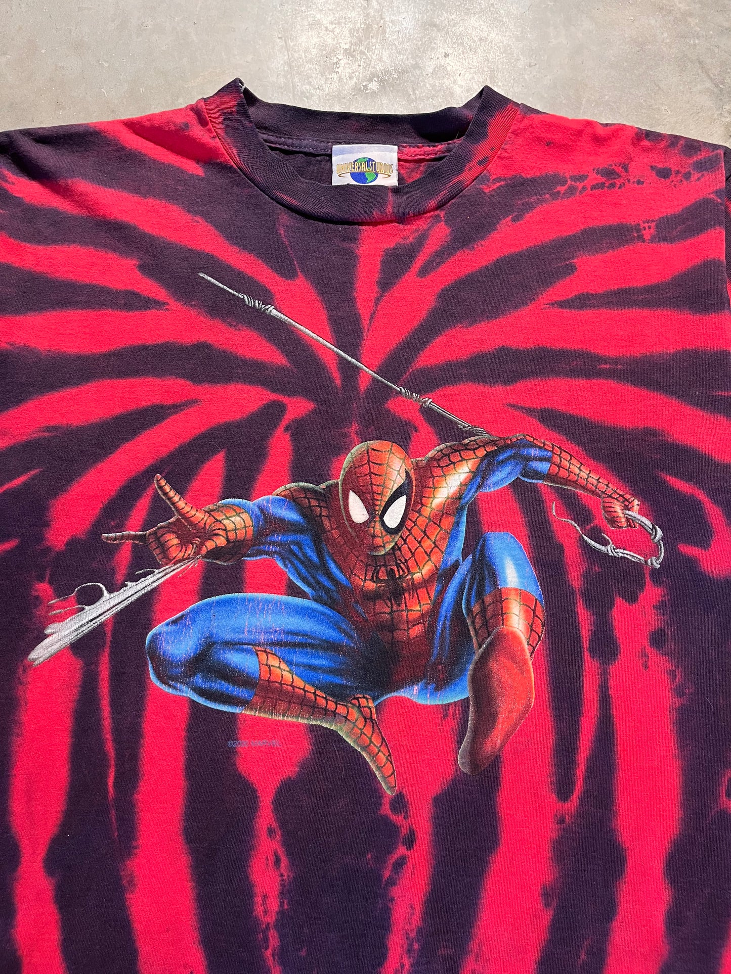 (L) 2000 Single Stitch Spider-Man movie tee