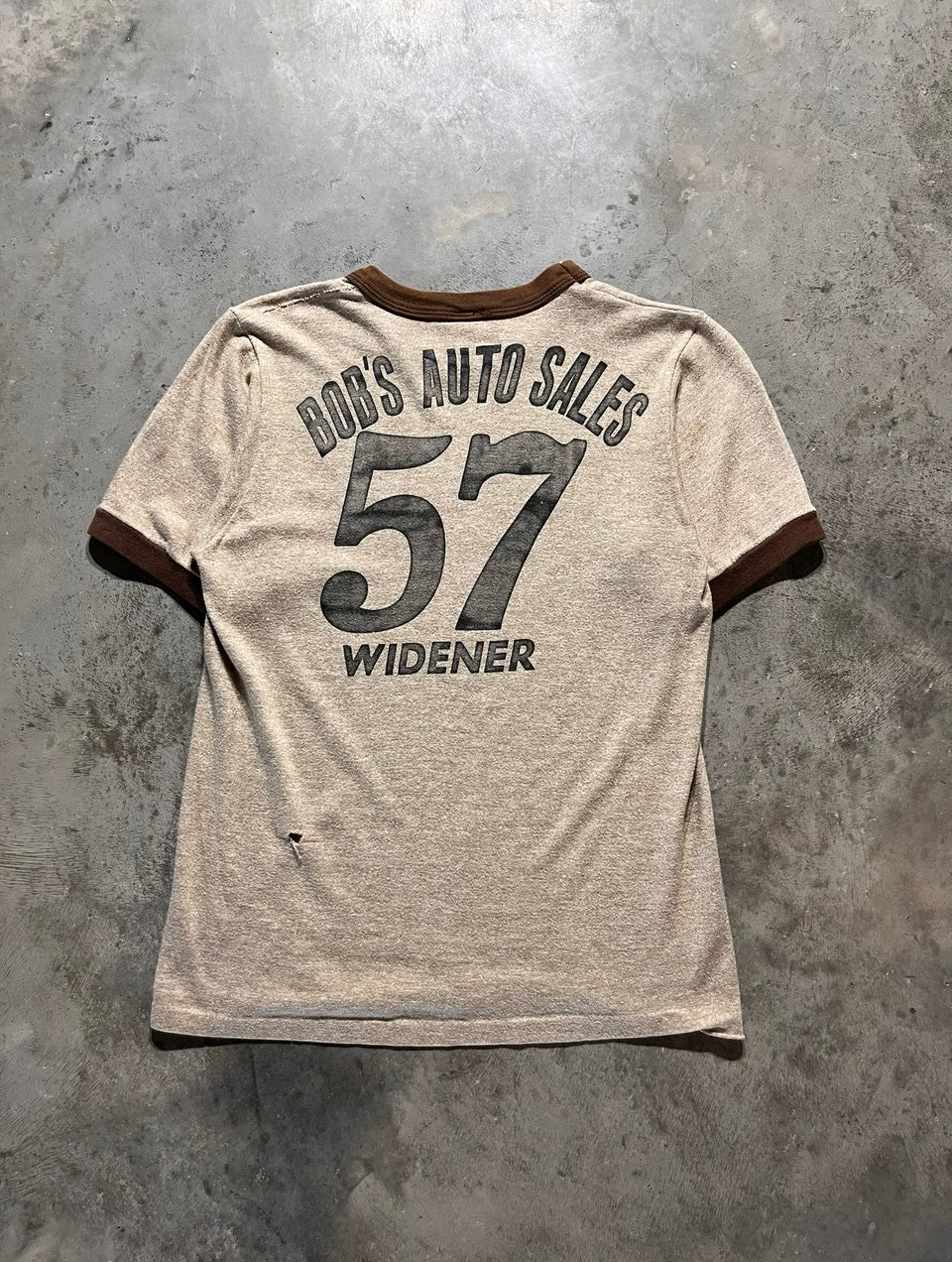 (S) Earth tones ringer tee