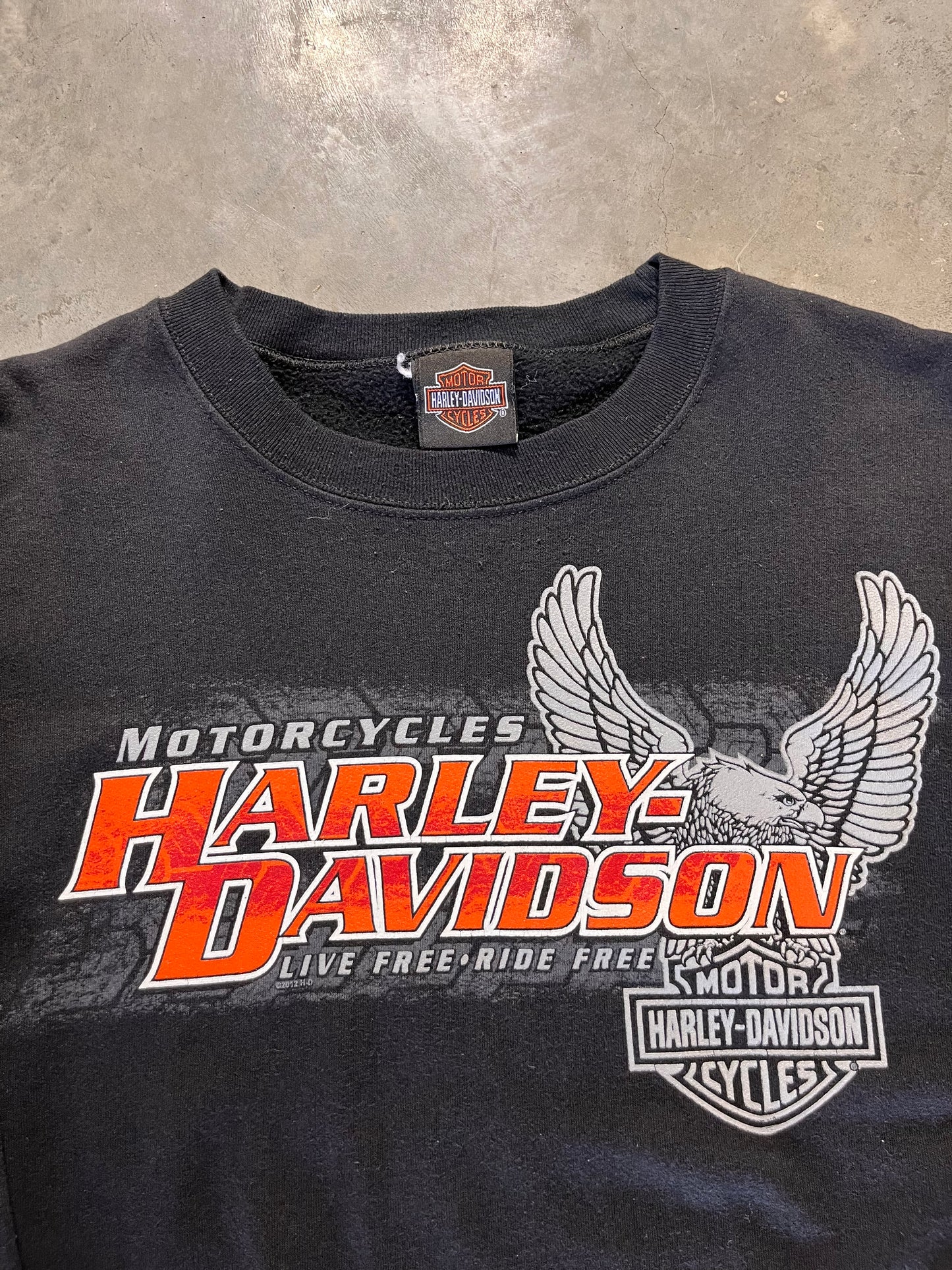 (XL)Harley Davidson crew neck