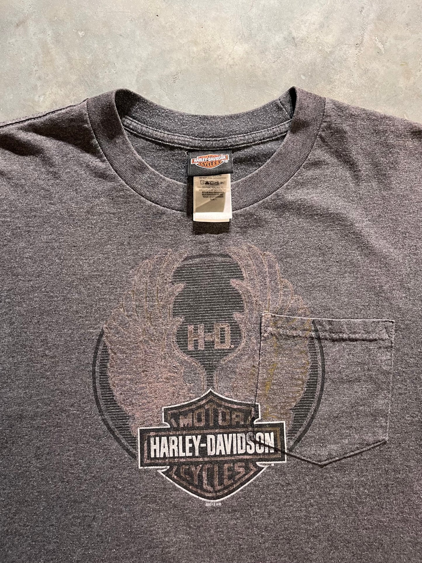 (L) Harley Davidson Speedway Nascar Tee