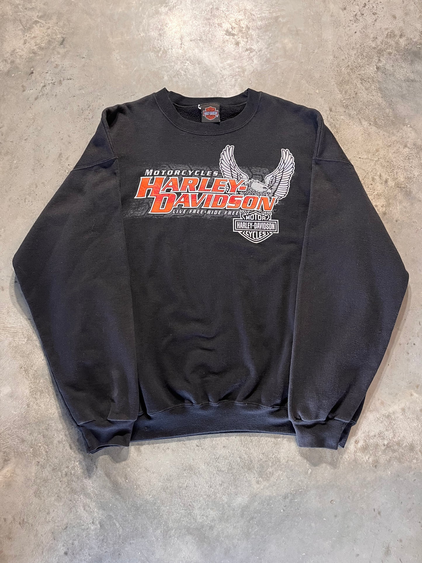 (XL)Harley Davidson crew neck