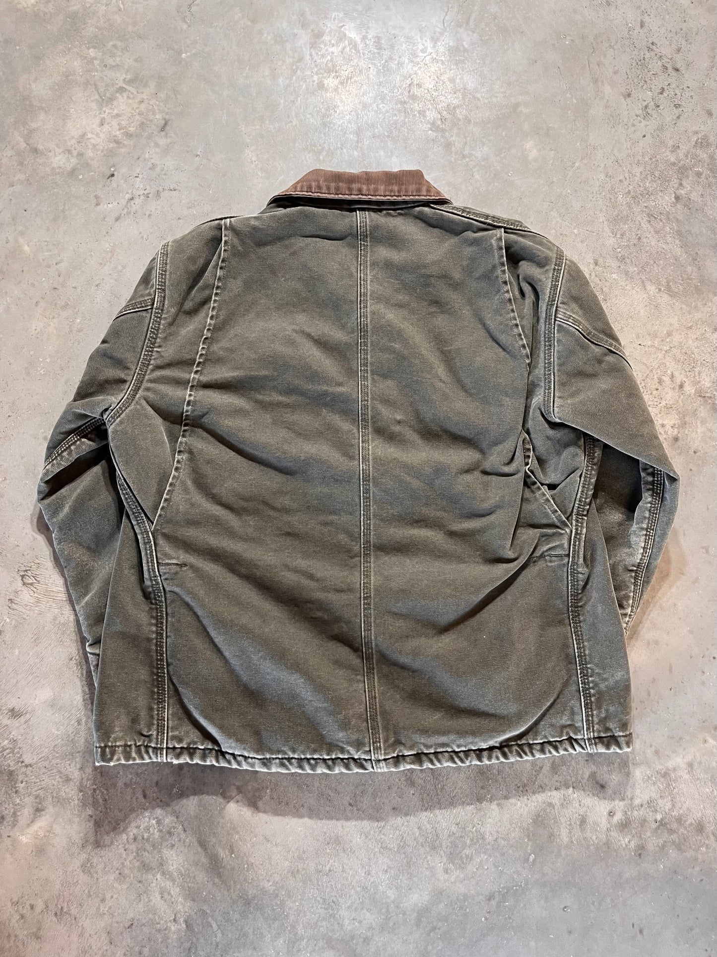 (XL)Olive green Carhartt chore jacket