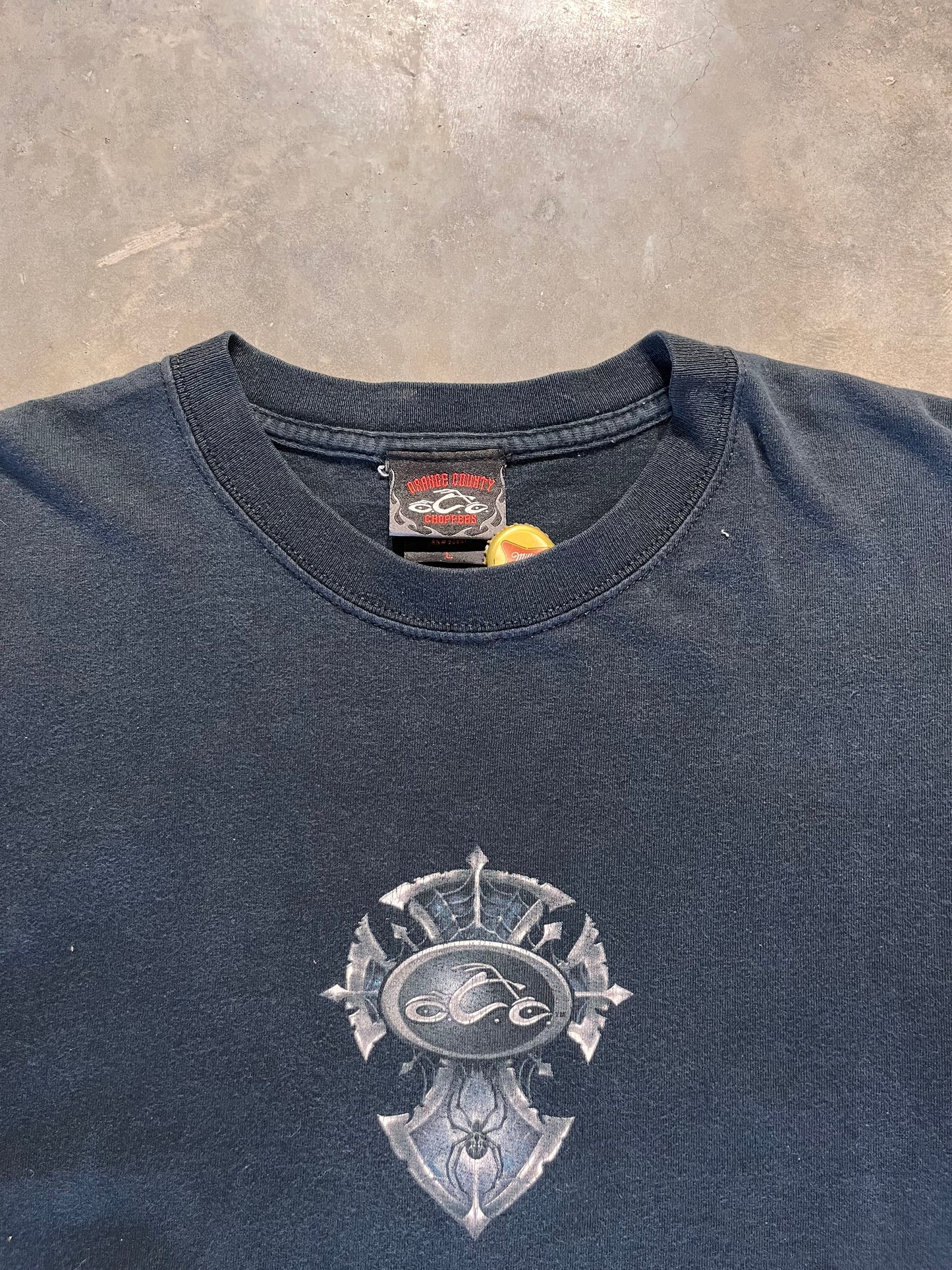 (L) Orange County Choppers Center Logo tee