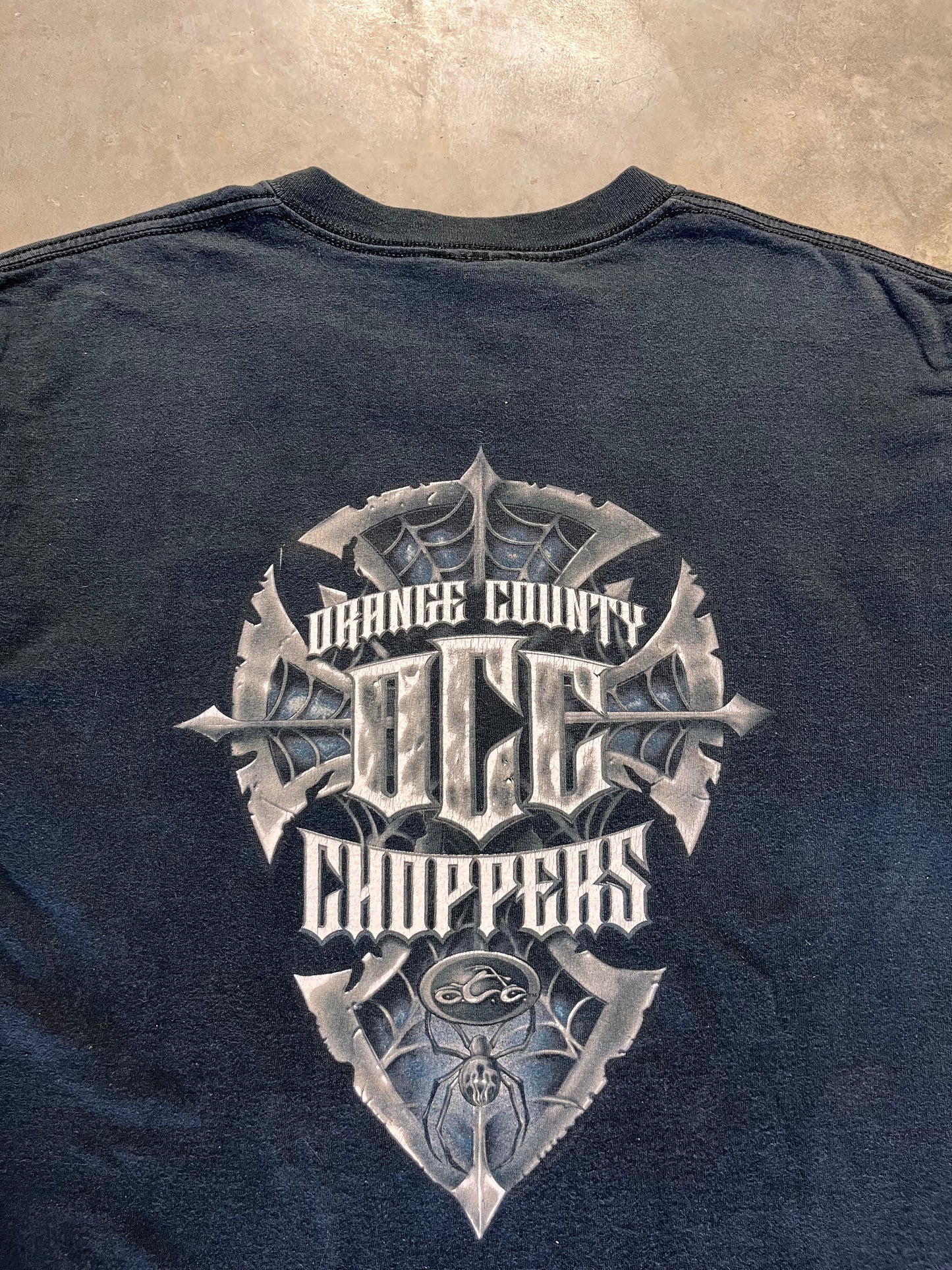 (L) Orange County Choppers Center Logo tee