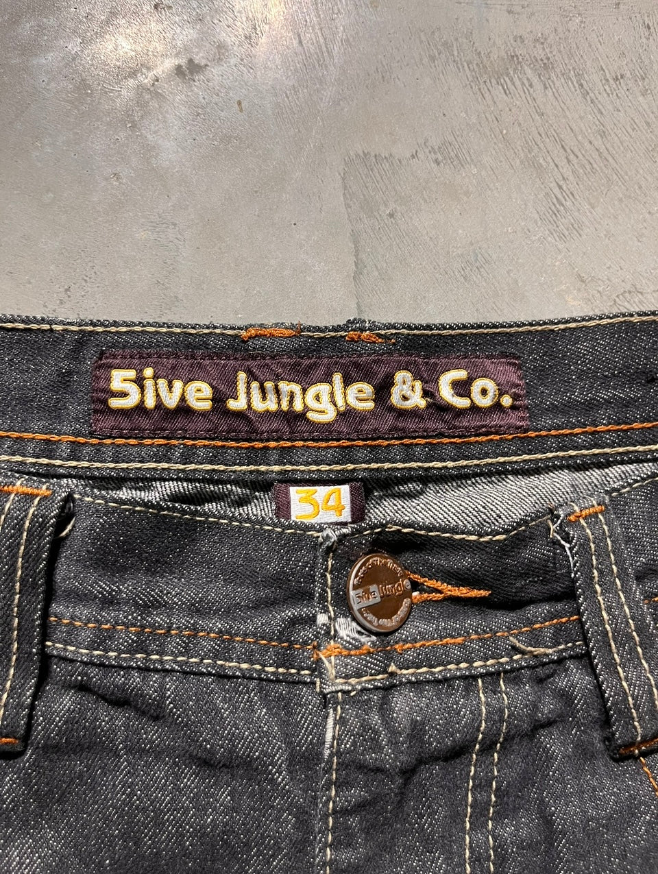 (32x13) 5 Jungle Y2K jorts