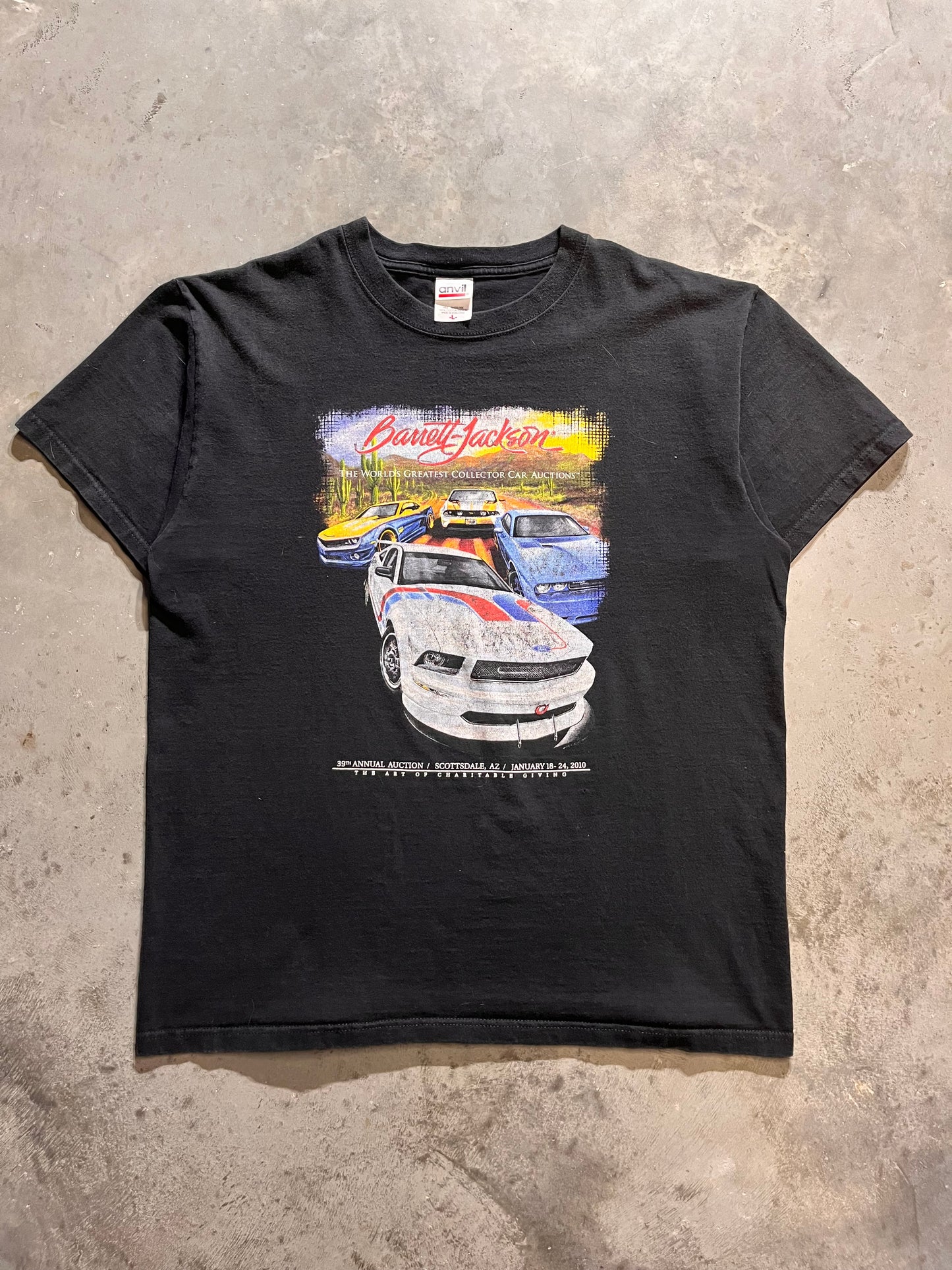 (L)Barrett Jakson Car Auction tee