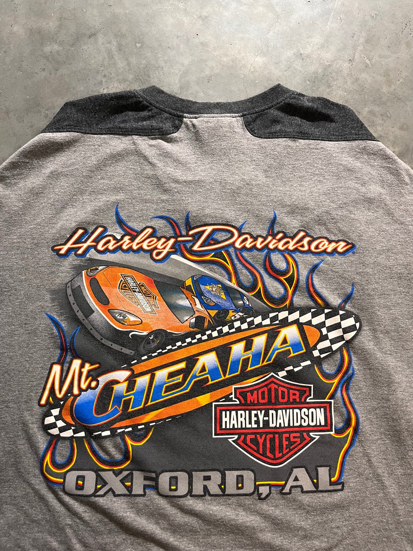 (L)Harley Davidson Nascar Racing long sleeve