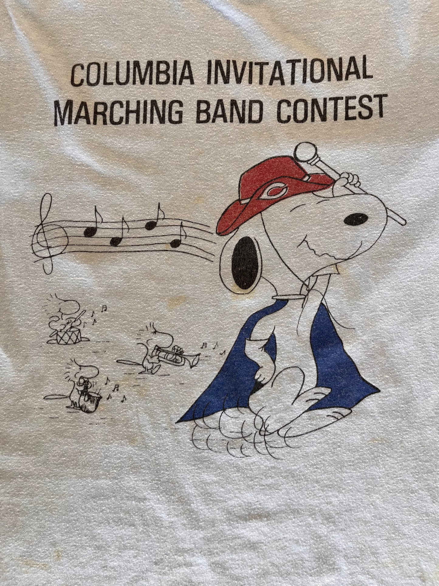 (S) 80’s Snoopy Marching Band Tee