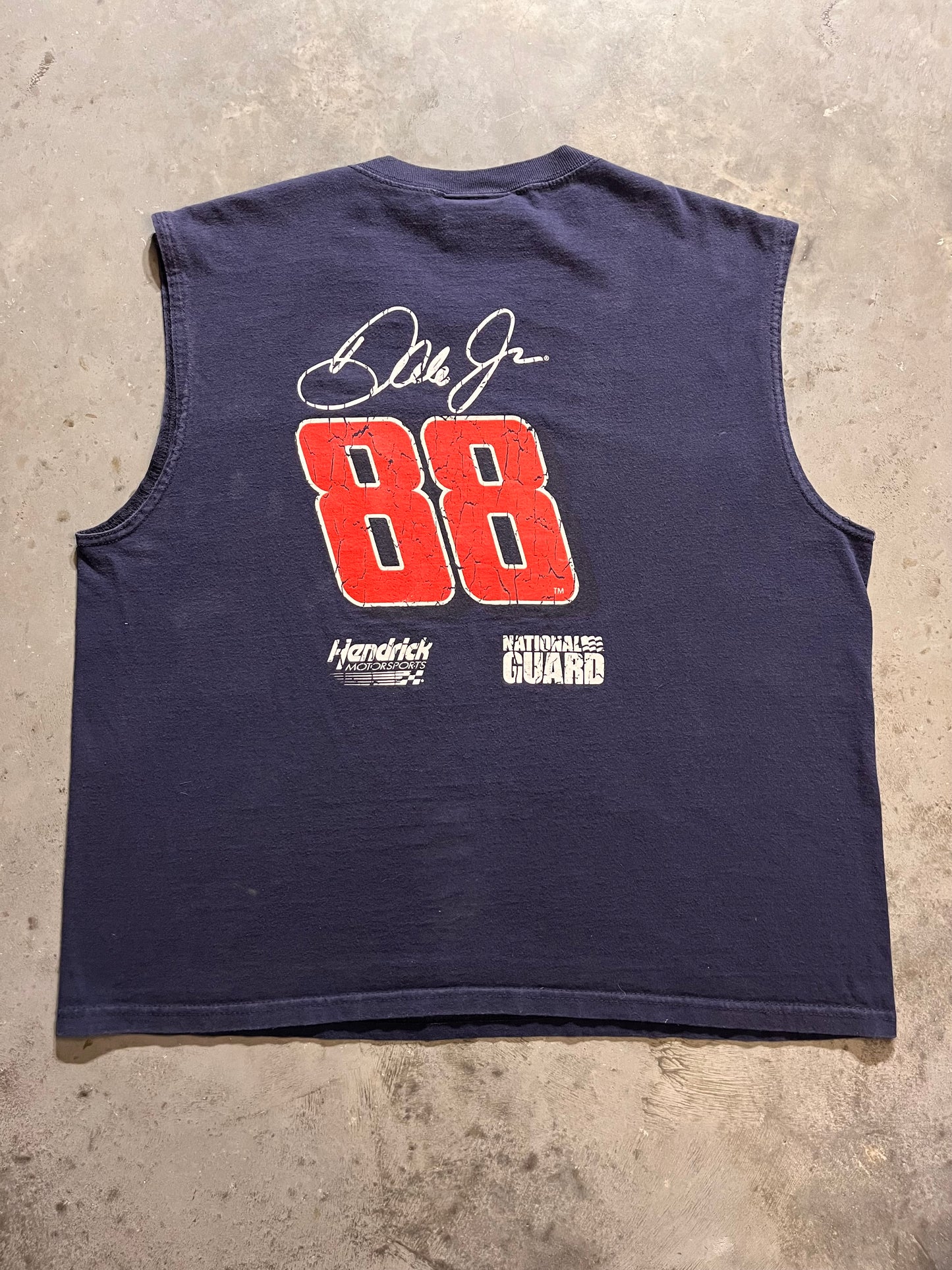 (XL) 2000's Dale Jr Nascar tank top