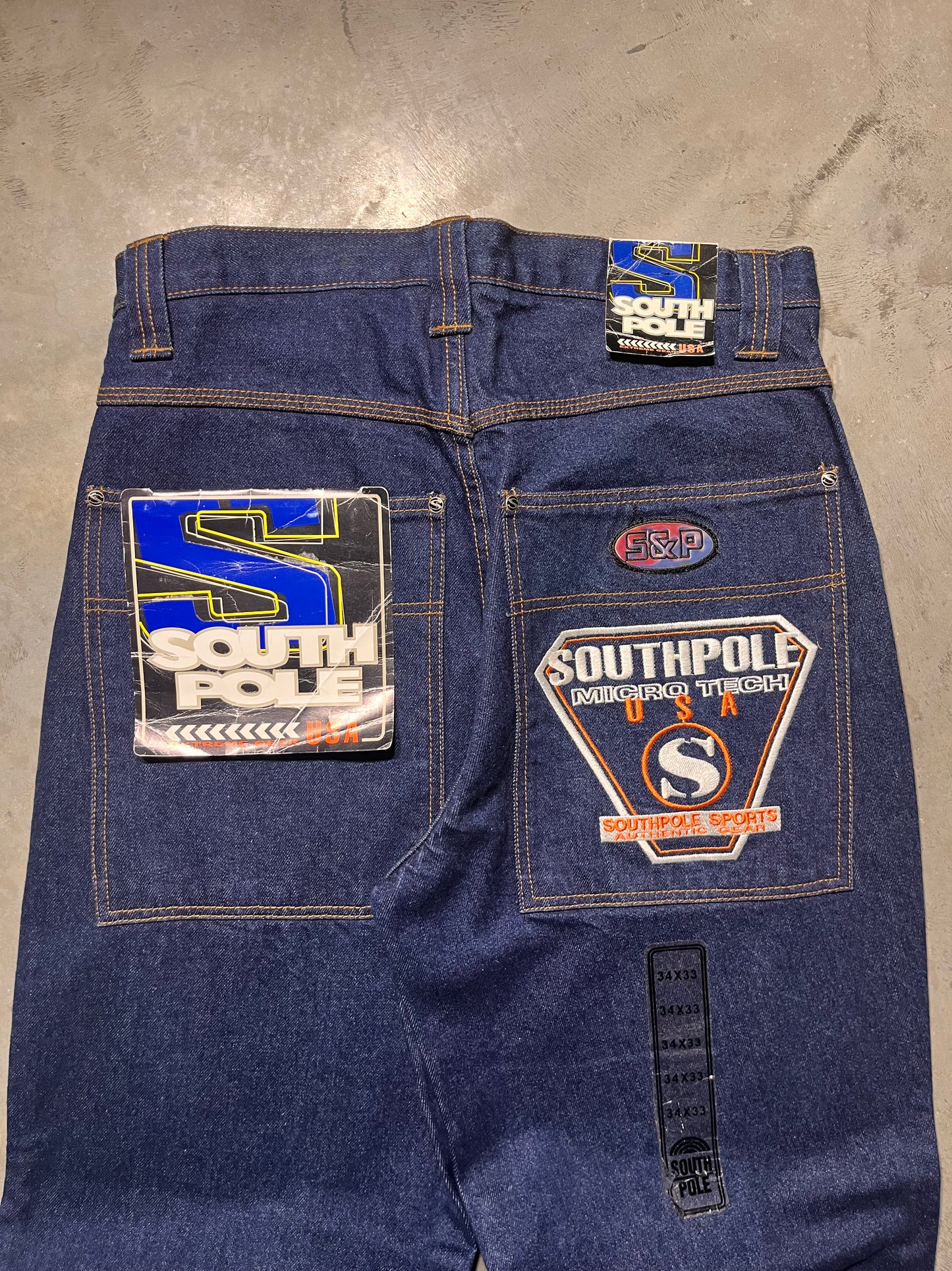 (34x33) SouthPole sport 90’s deadstock