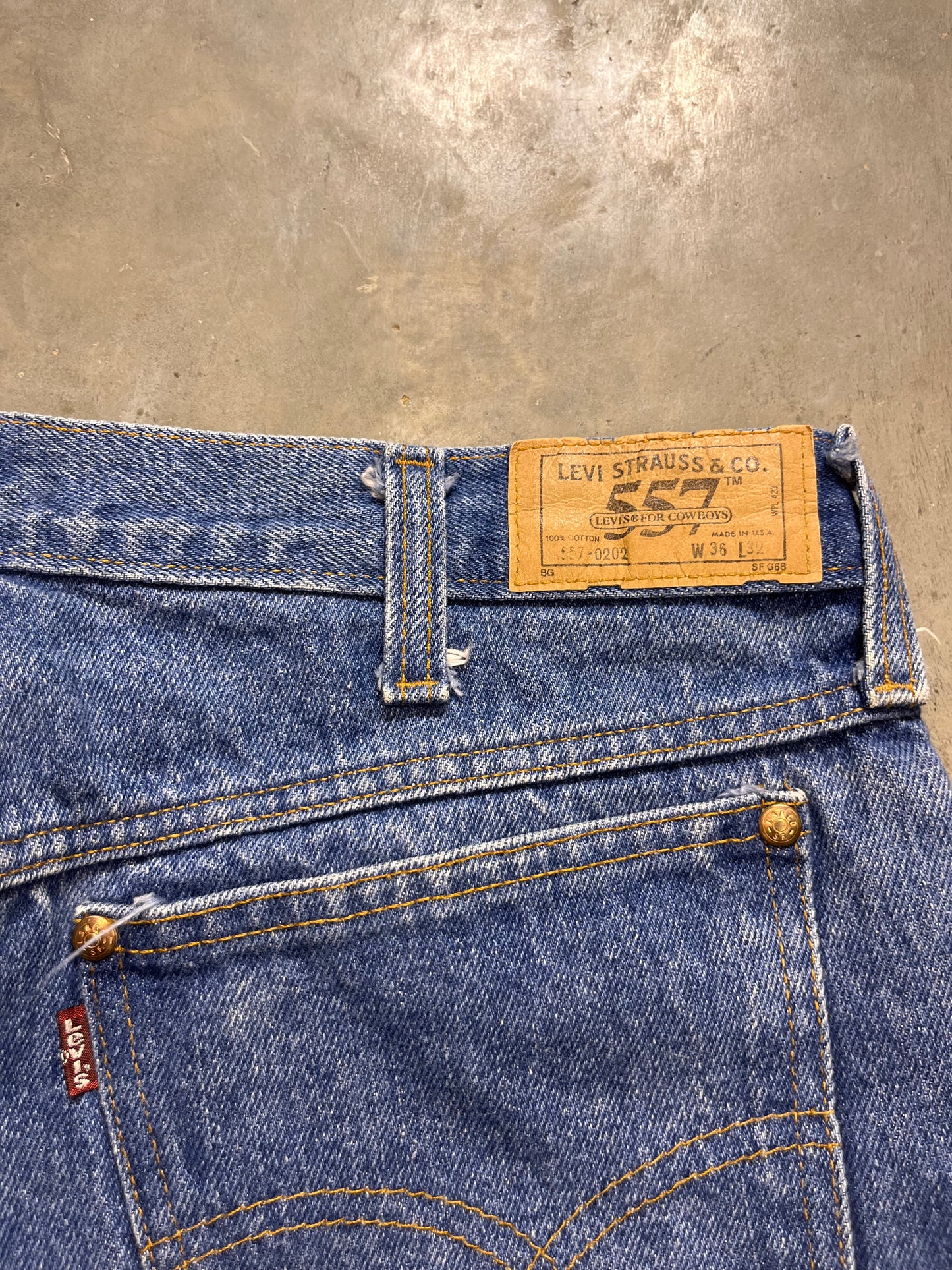 (36x30) 557 70's "Levis for Cowboys"