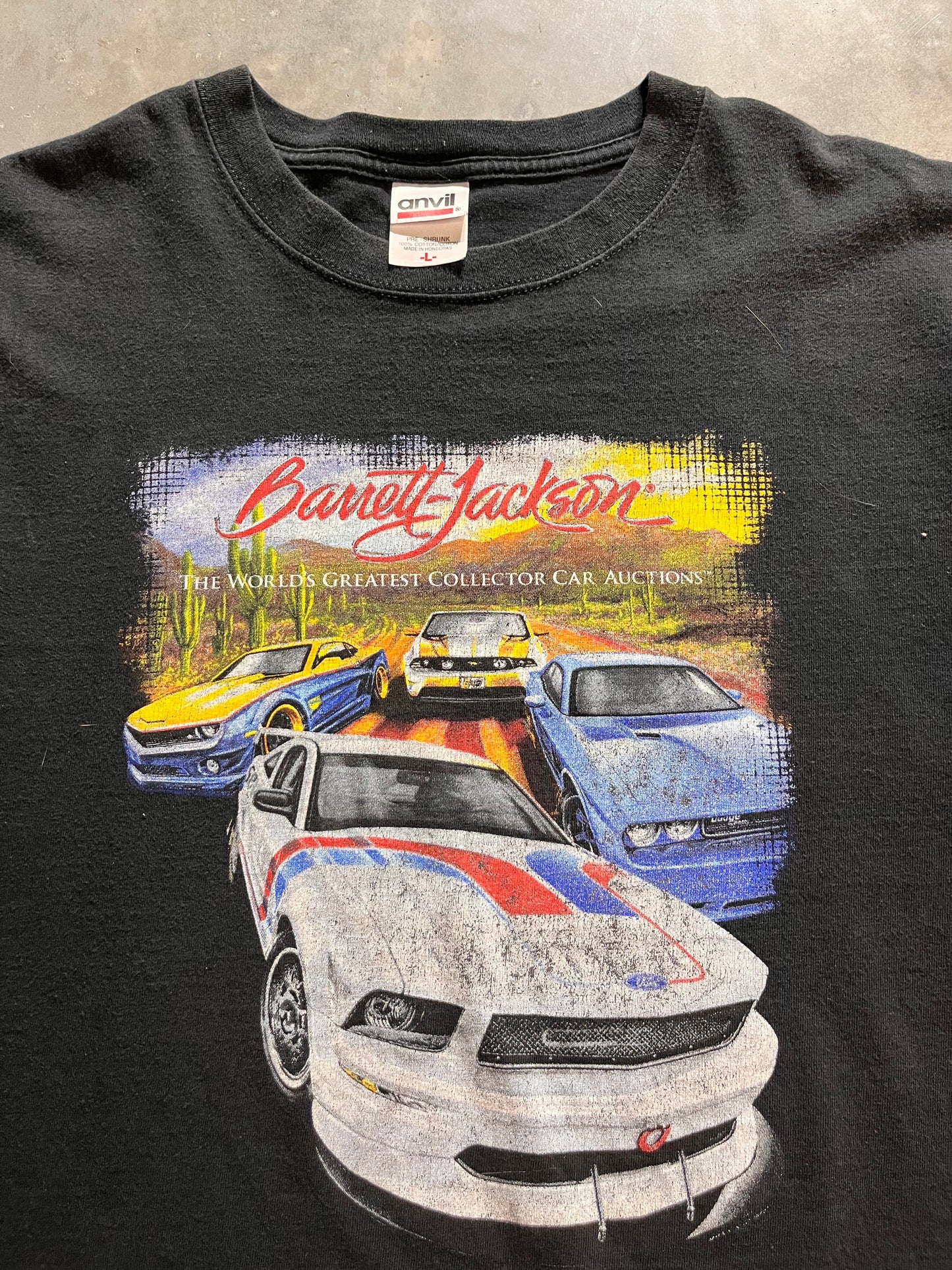 (L)Barrett Jakson Car Auction tee