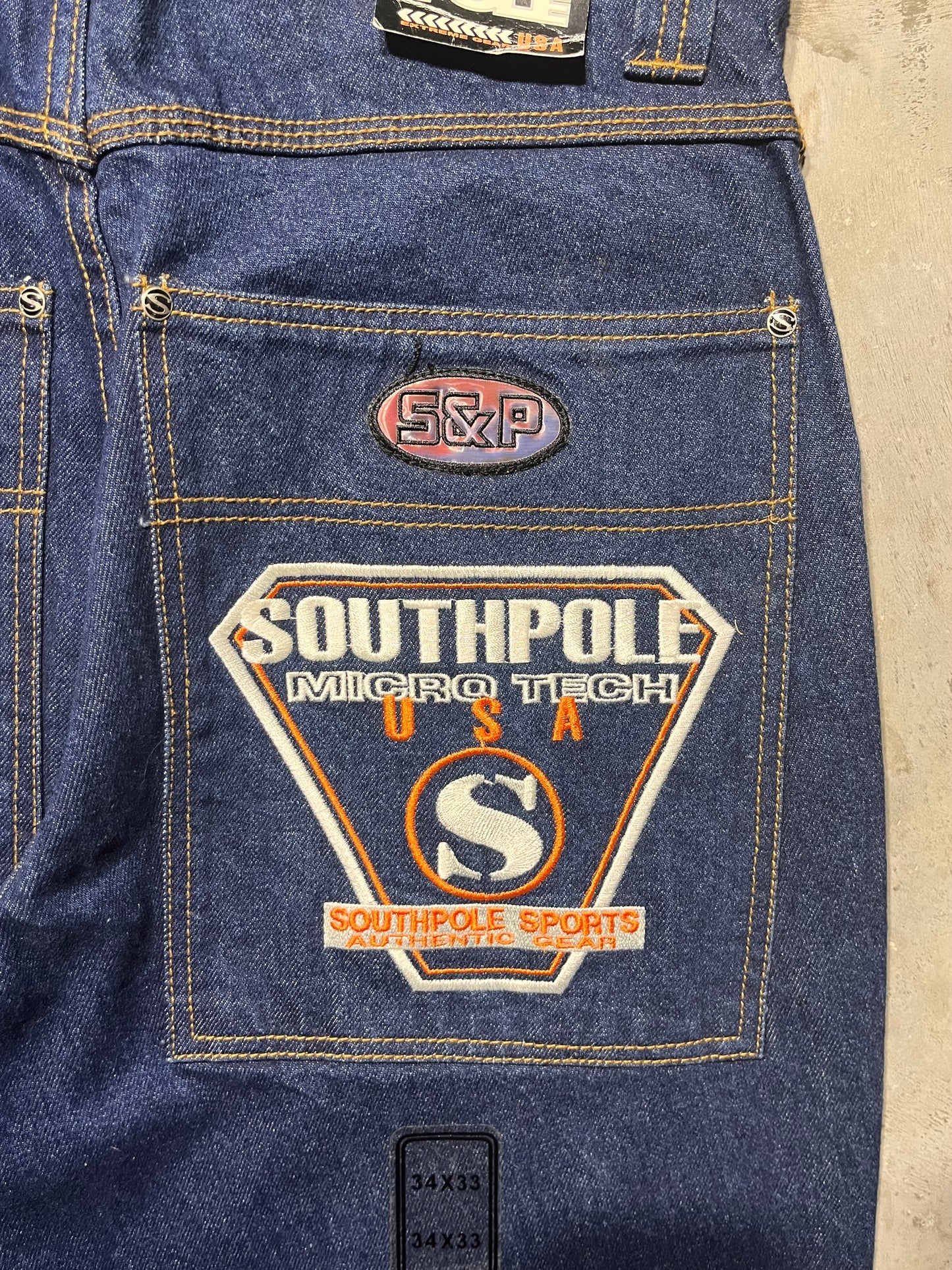 (34x33) SouthPole sport 90’s deadstock